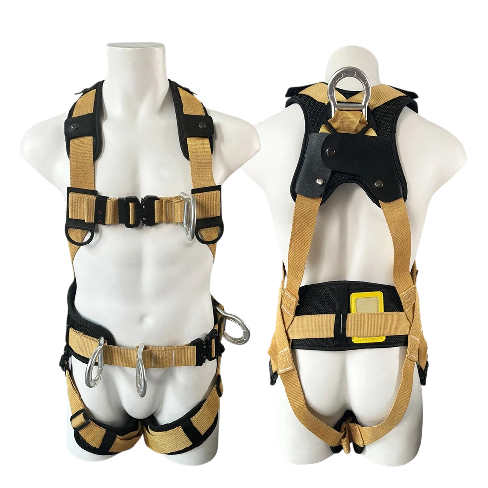 Aramid Flame-Retardant Full Body Safety Harness