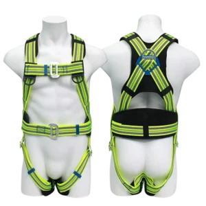 Reflective 5-Point Full Body Safety Harness